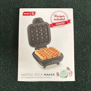 Dash Waffle Stick Maker - Brand New